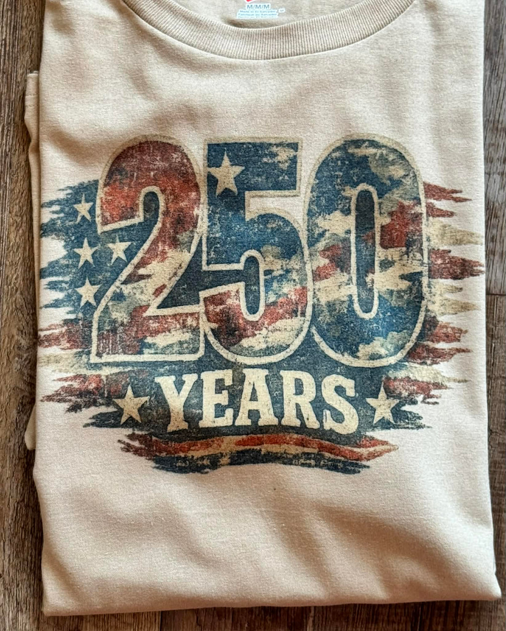 America 250 Years Vintage Graphic Tee