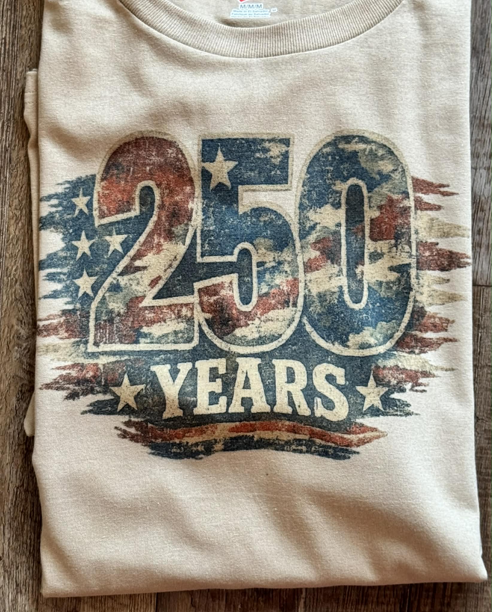 America 250 Years Vintage Graphic Tee