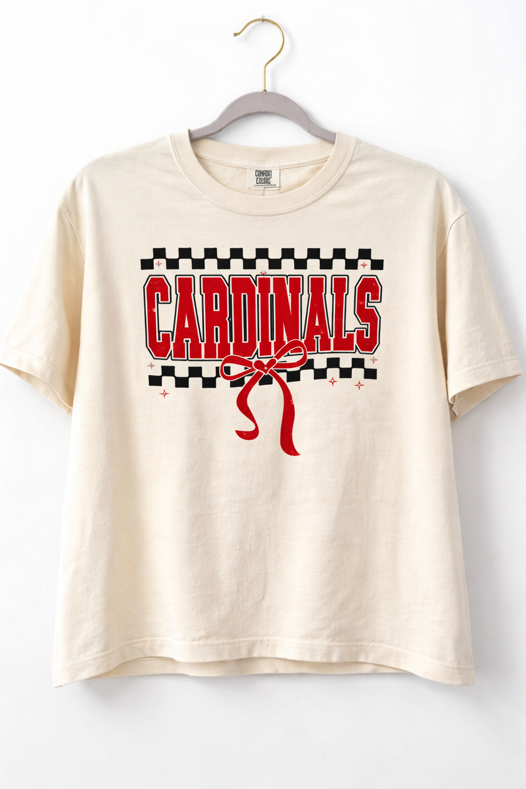 Boxy Comfort Colors Cardinals Tee