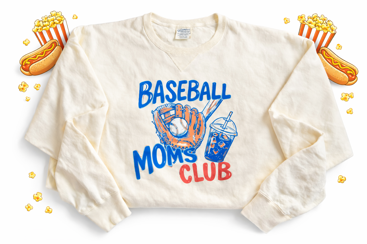 Baseball Moms Club Sweatshirt