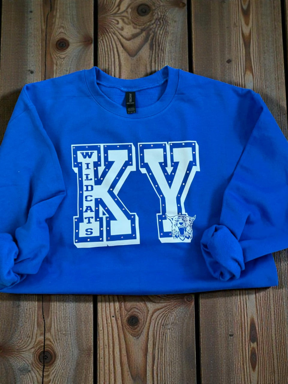 Kentucky Wildcats Rhinestone Sweatshirt